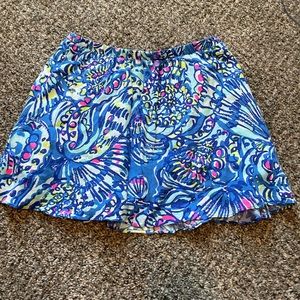 lilly pulitzer skort. size 0.